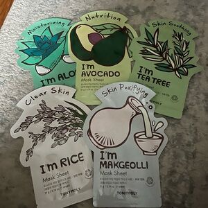 TONYMOLY facemask bundle